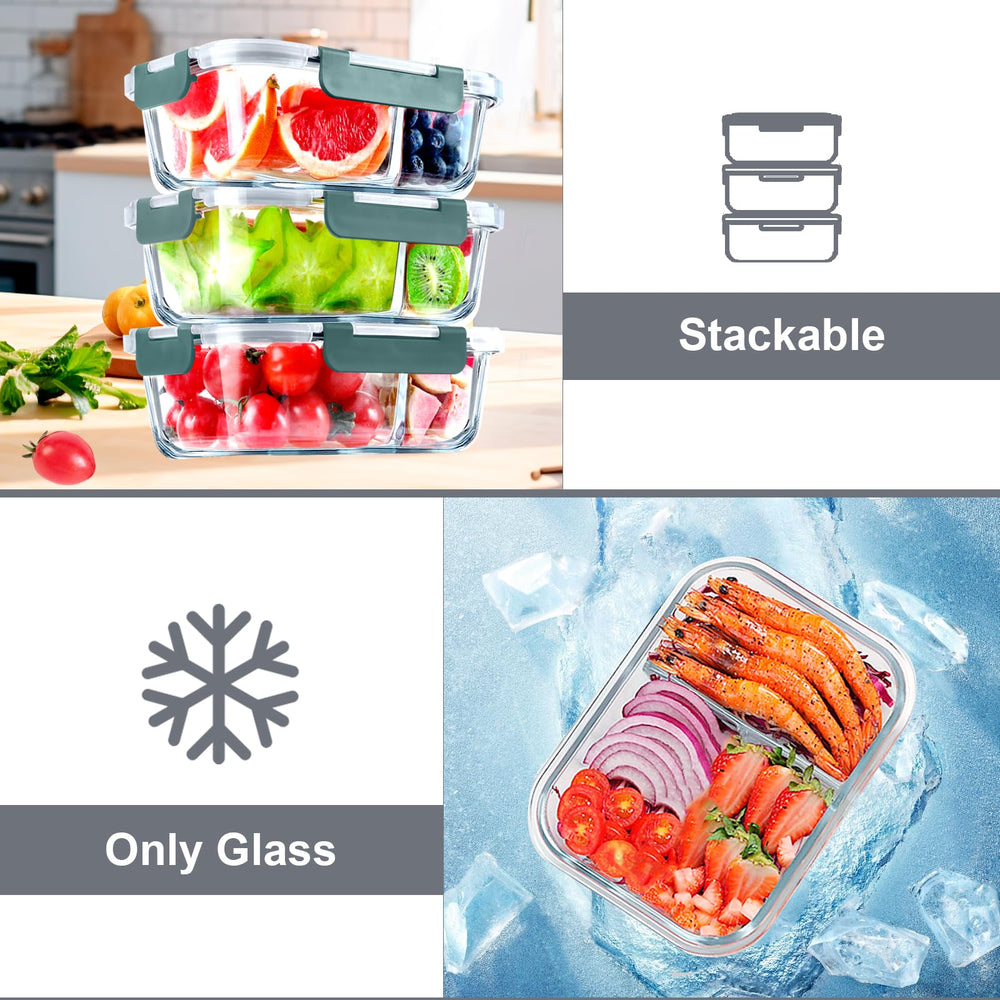 VERONES empilées dans un frigo pour gain de place et organisation