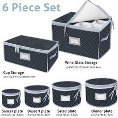 VERONLY boîte pour tasses face visible maintien organisé et sécurisé