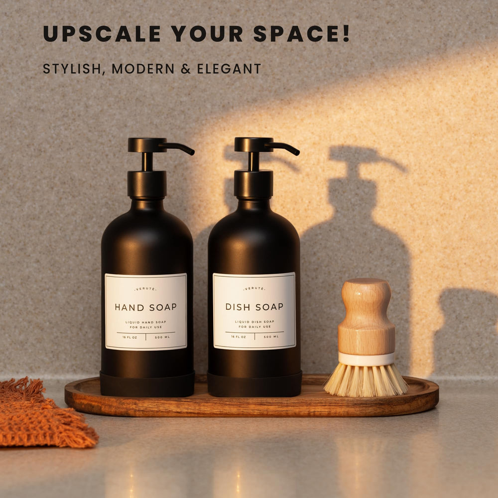 Verute profil bouteilles sur plan vasque apportant style et ordre