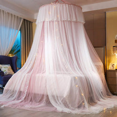 VETHIN voile de lit photo avant emballage montrant design princesse et présentation