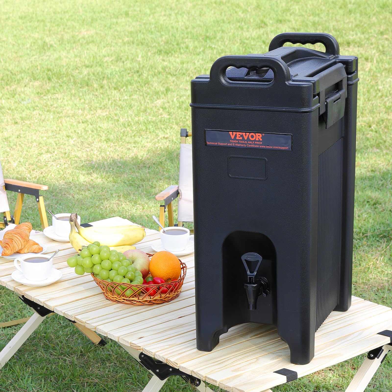VEVOR distributeur en service sur buffet pour café et boissons chaudes
