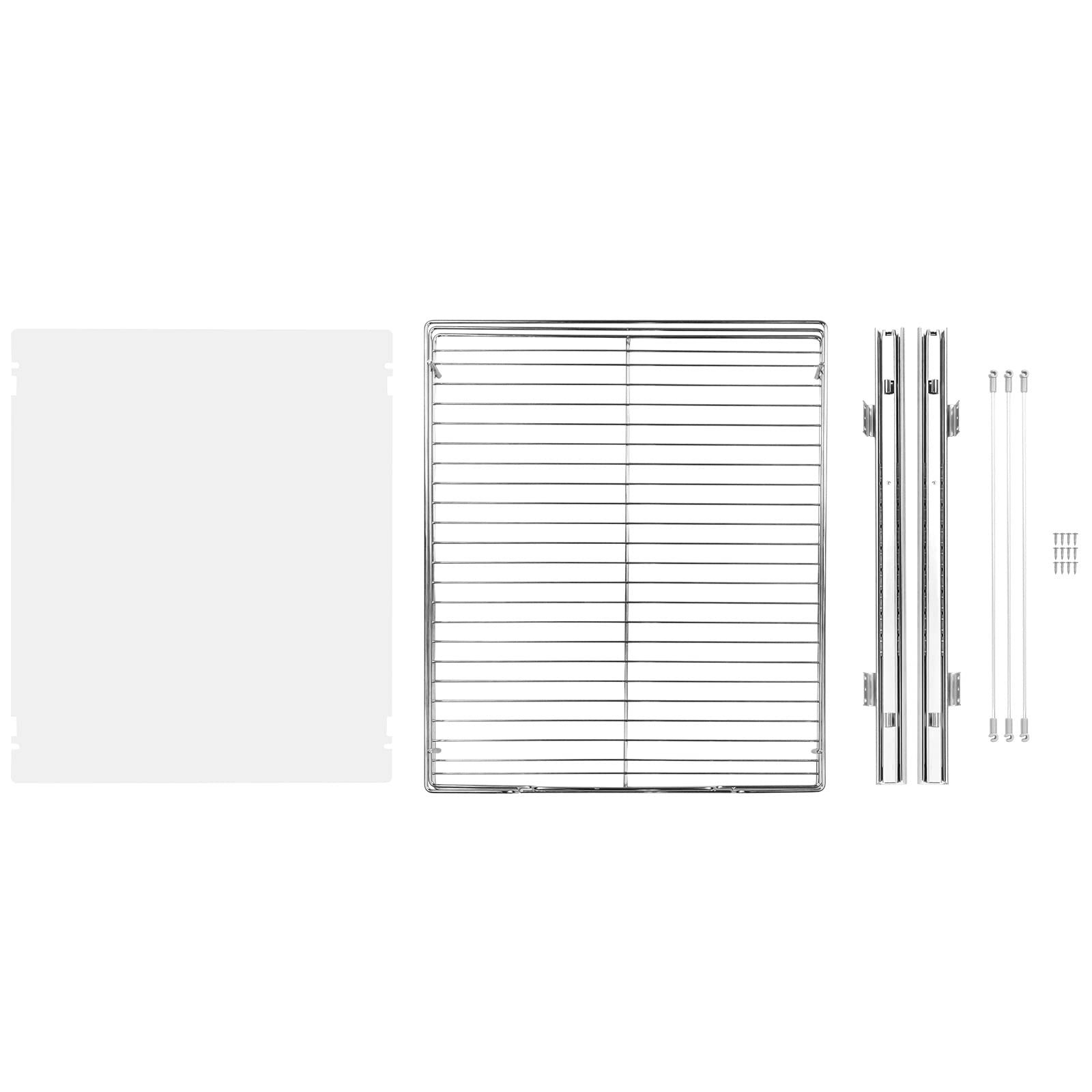 VEVOR vue latérale montrant profil compact et gain de place
