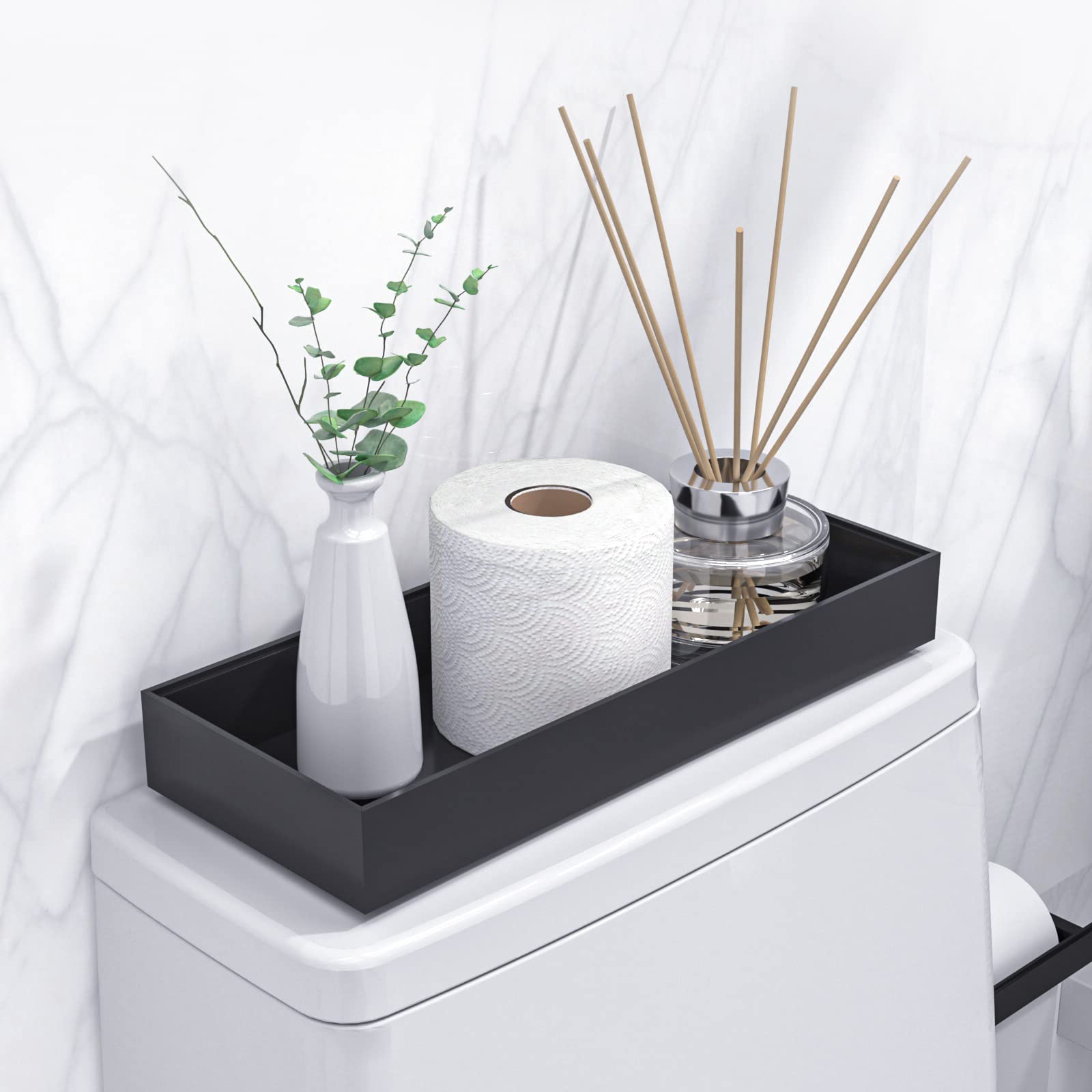 VeyFey plateau face avant noir apportant rangement et style moderne