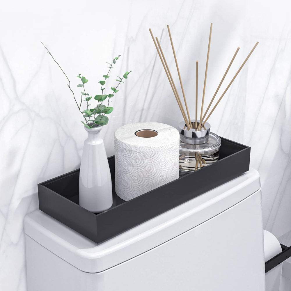 VeyFey plateau face avant noir apportant rangement et style moderne