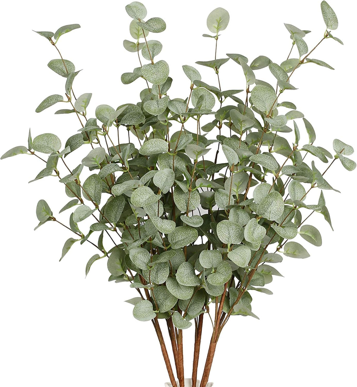 VGIA emballage frontal de 12 tiges eucalyptus, gain de temps déco