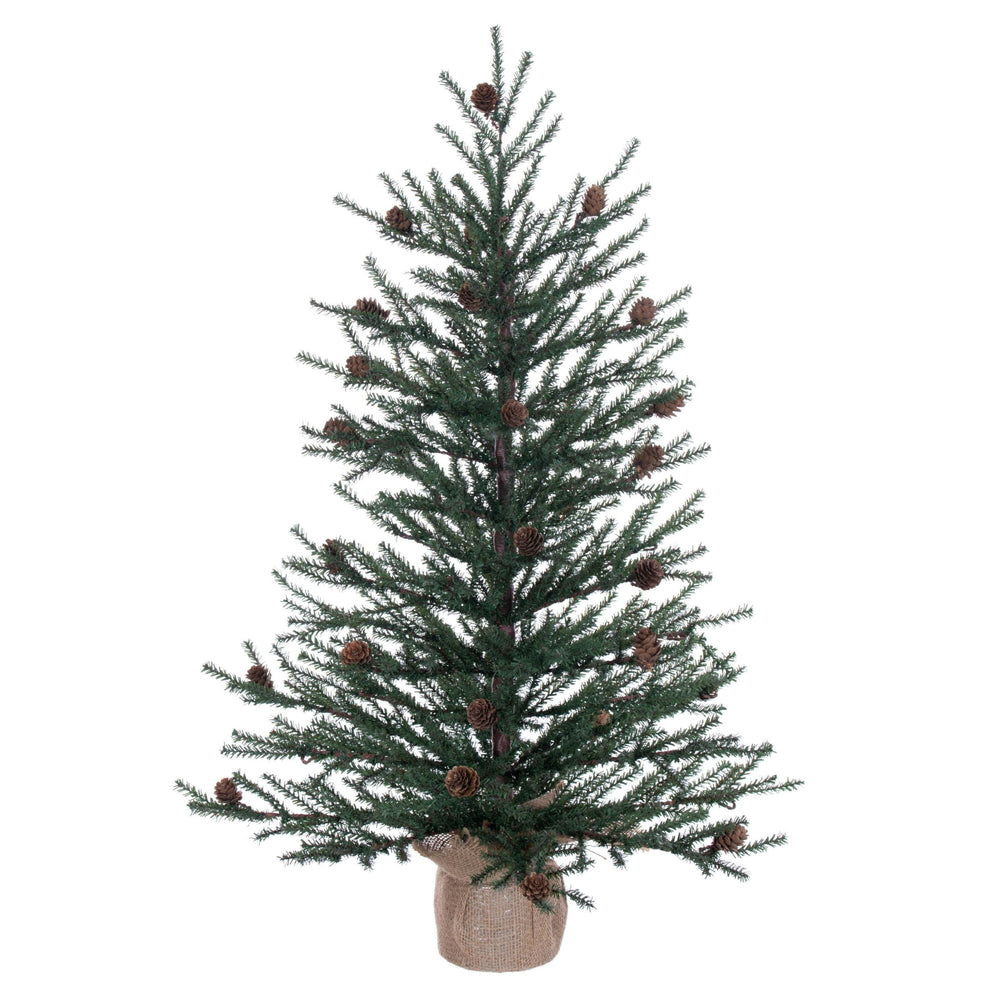 Vickerman sapin Caramel Pine face complète pour une déco compacte