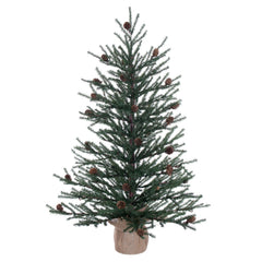 Vickerman sapin Caramel Pine face complète pour une déco compacte