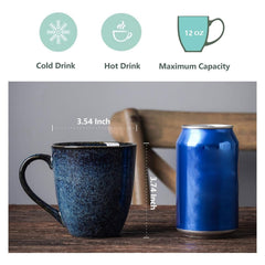 Ensemble de six tasses vicrays disposées sur table, solution coordonnée pour famille