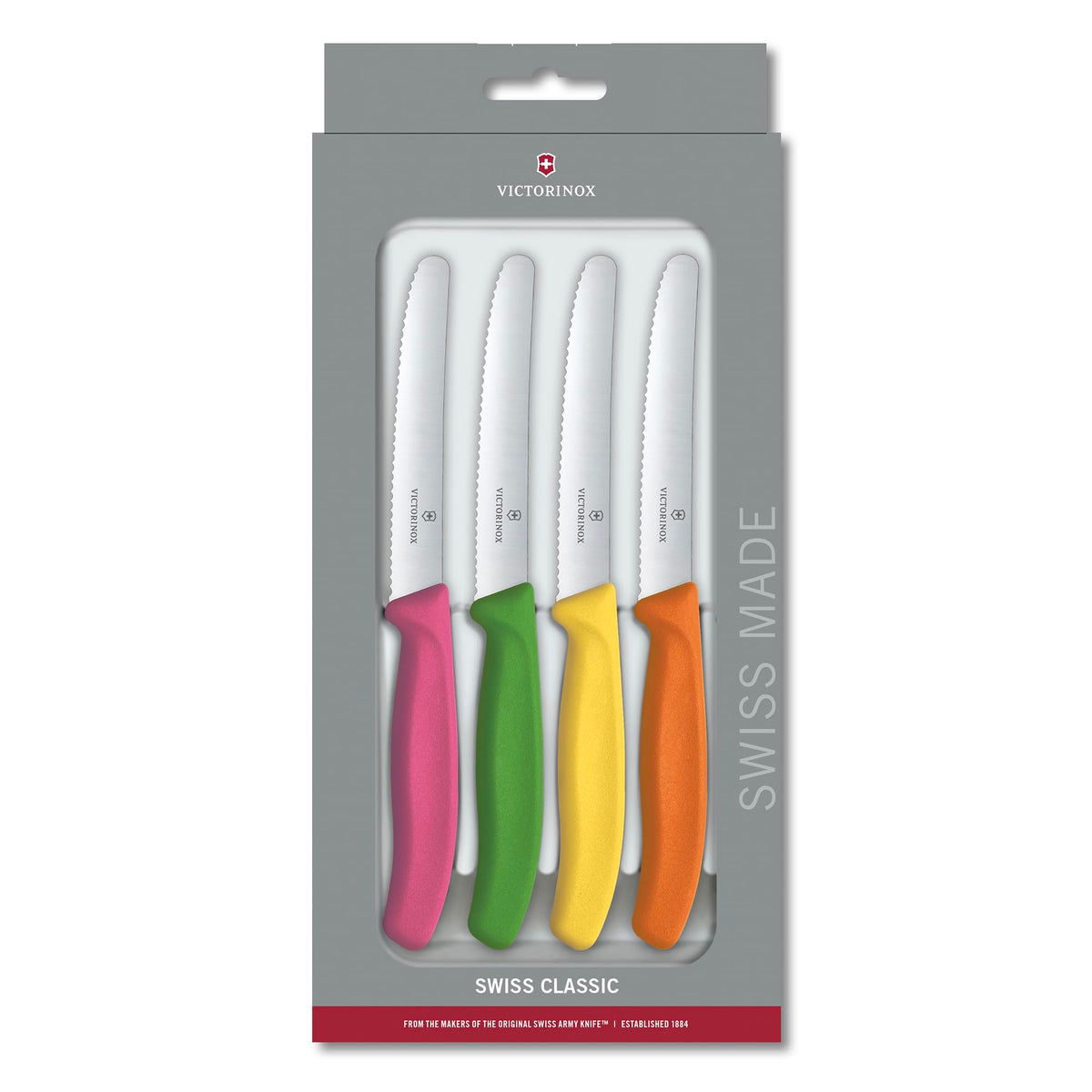 Victorinox couteau d'office avant emballage montrant finition et couleur