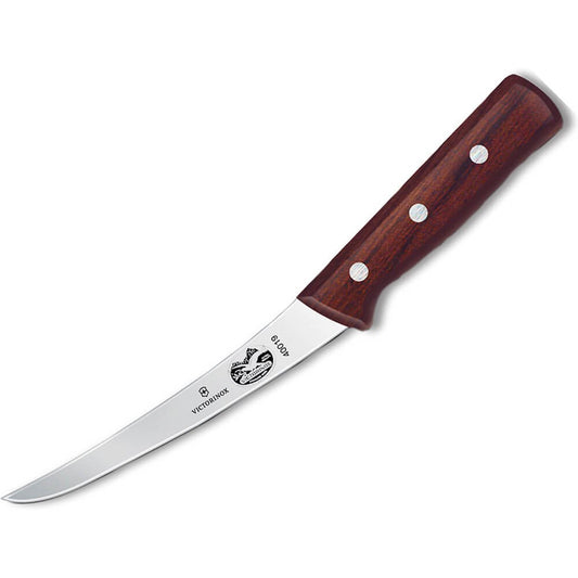 Victorinox couteau désaroter 6" plan avant montrant lame et manche érable, précision durable