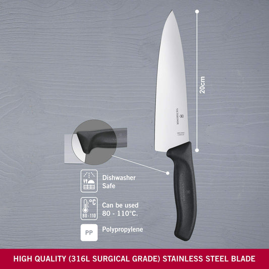 Victorinox détail de la lame tranchante illustrant précision et netteté
