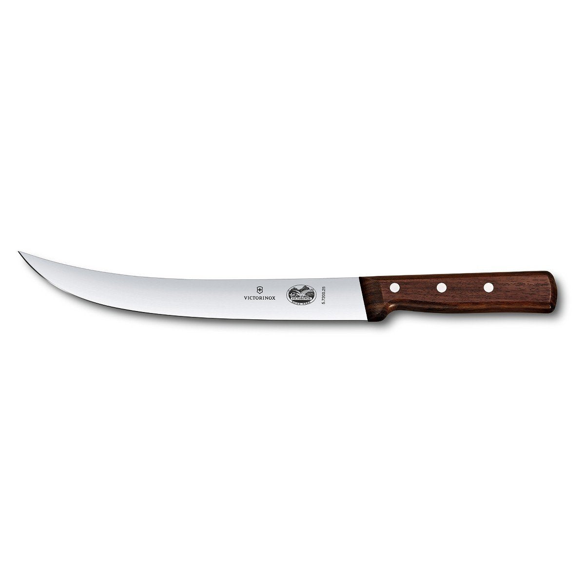 Victorinox lame incurvée avant vue, coupe précise et contrôle