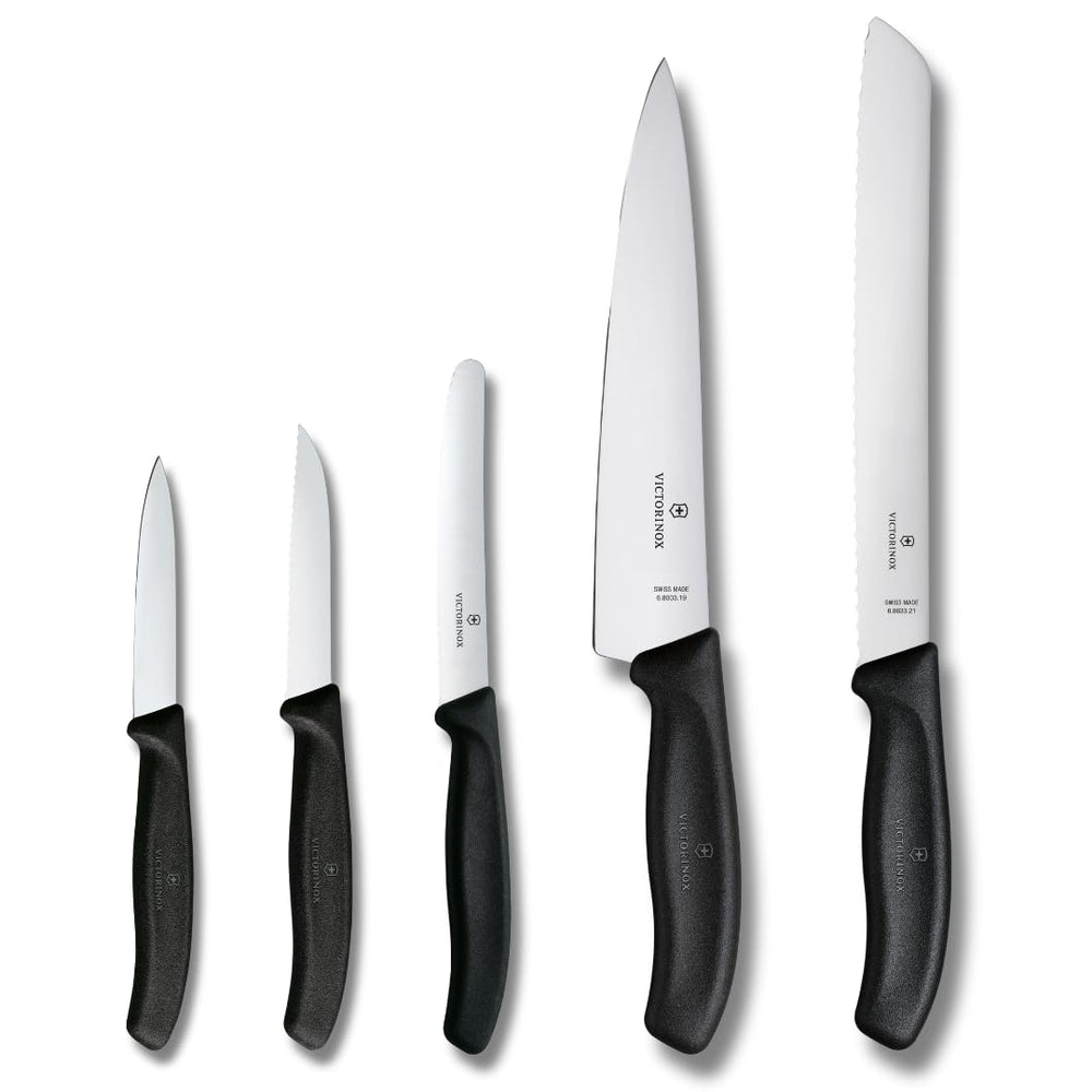 Victorinox ensemble 5 pièces face avant montrant la polyvalence