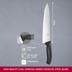 Victorinox lame gros plan tranchant pour coupes précises