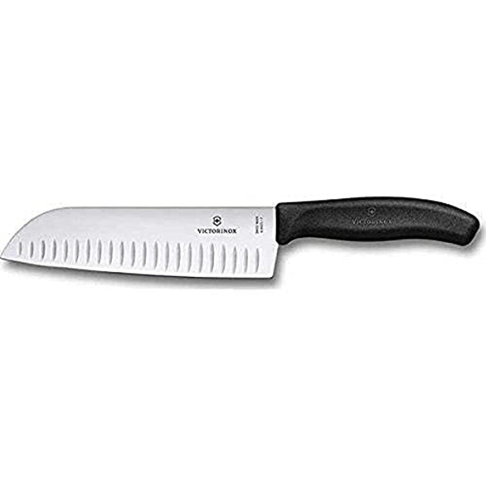 Victorinox Santoku 7" face avant montrant la lame précise bénéfice coupe nette