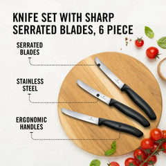 Victorinox détail du manche ergonomique offrant prise sûre et confort