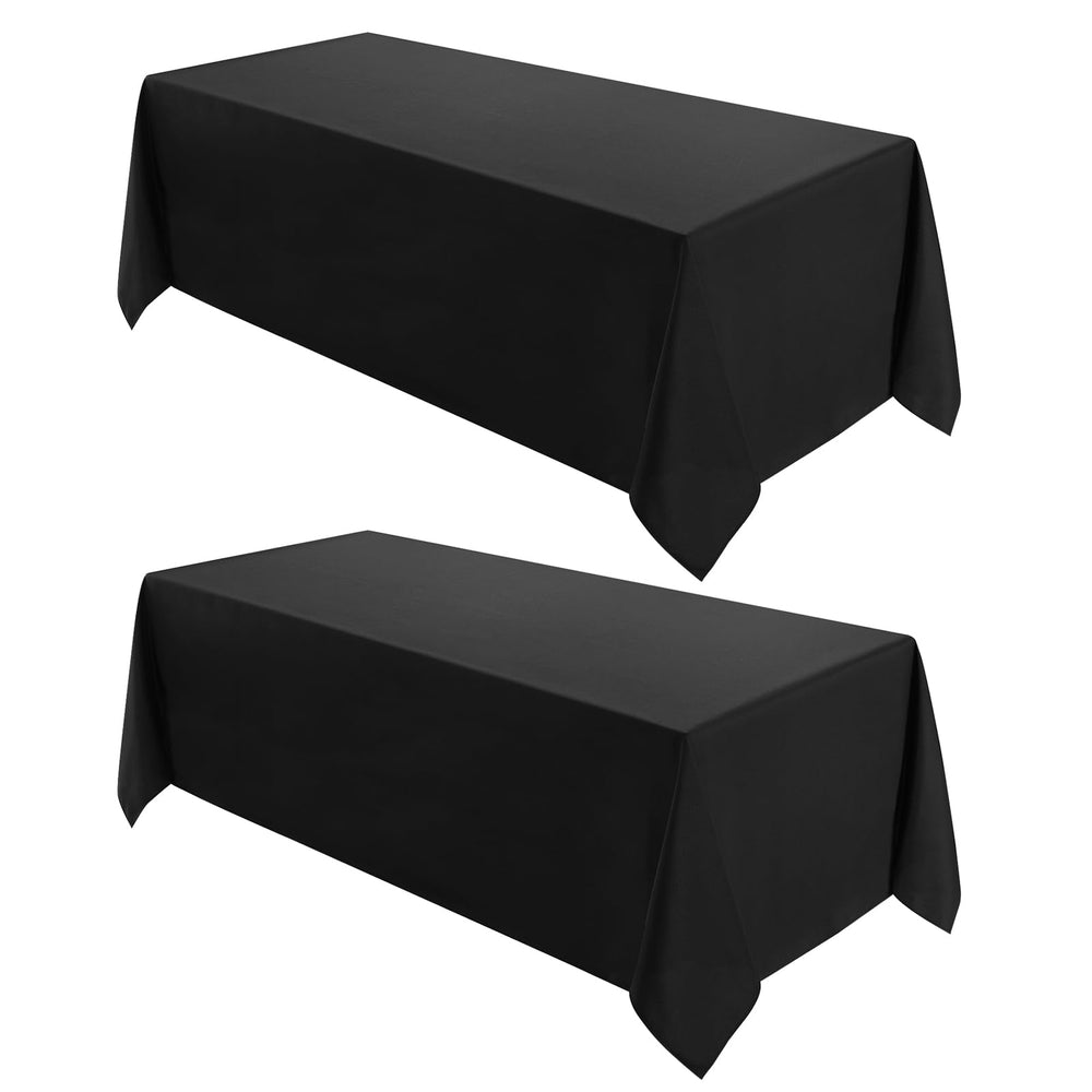 VidaFete nappe 90x132 face avant couvrant table, protection élégante