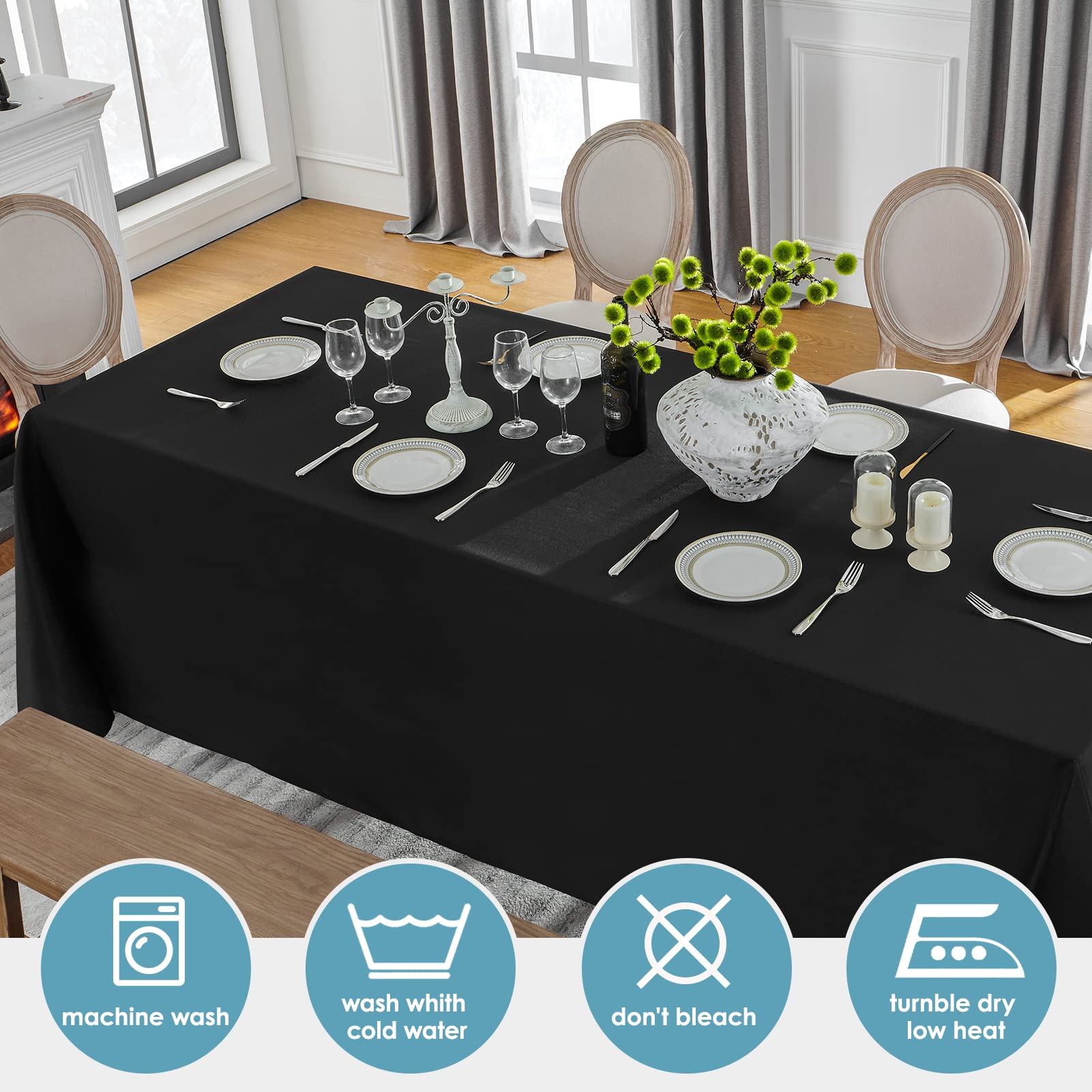 VidaFete nappe comparée à une chaise pour visualiser la taille