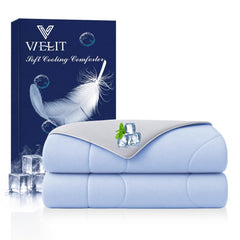 Vielit couette vue avant emballage présentable et bénéfice rangement facile