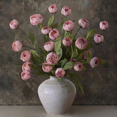 VIERENA tiges de pivoines blush en paquet, prêt pour décoration