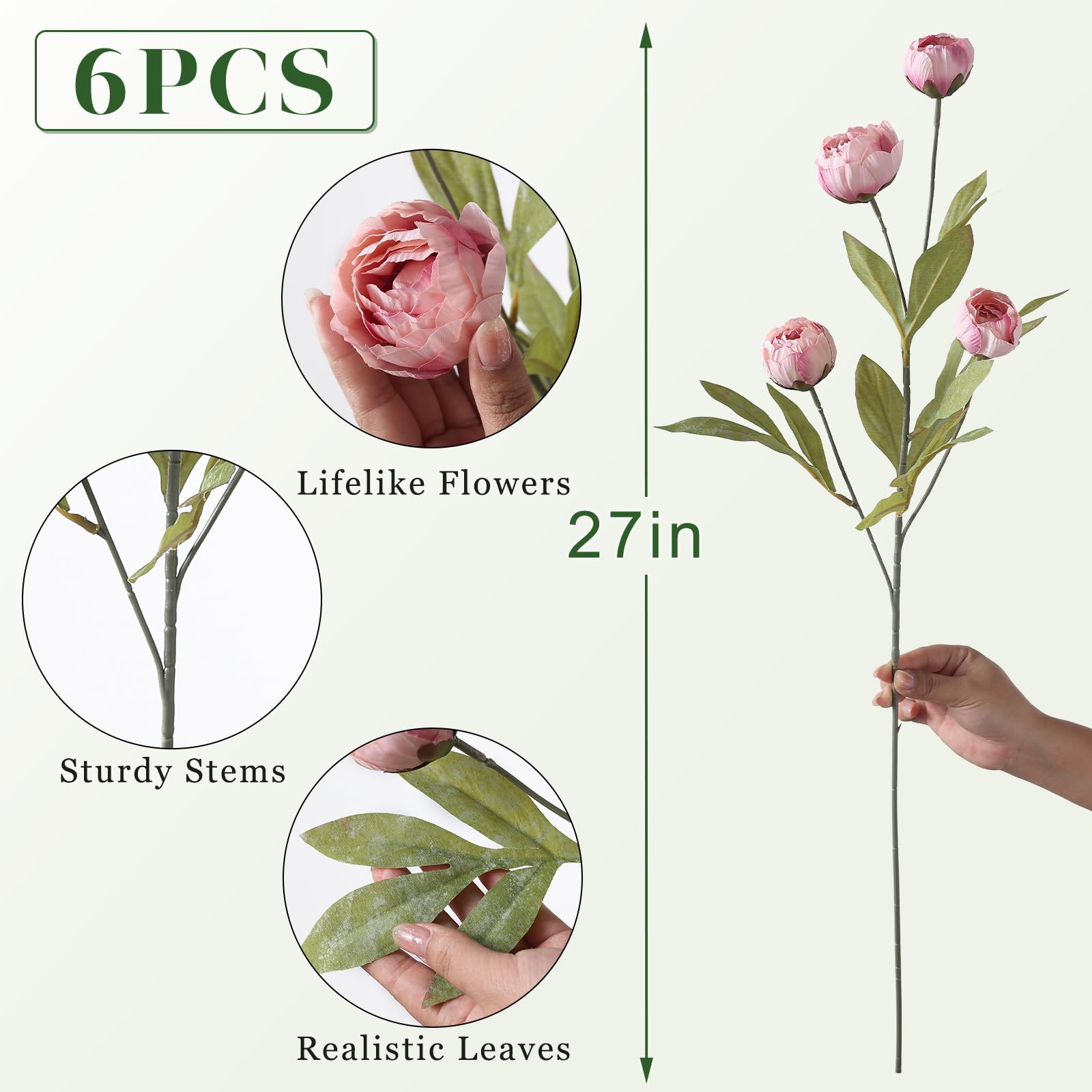 VIERENA pivoines utilisées en décoration de mariage, élégance durable