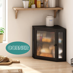viewcare porte acrylique ondulée floutant l'intérieur pour un rendu esthétique