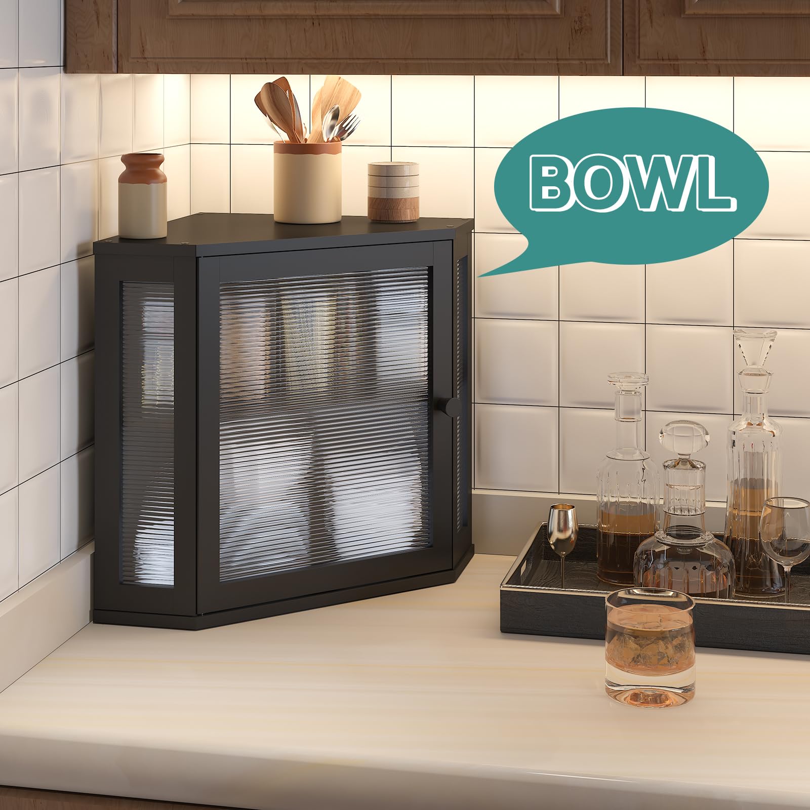 viewcare boîte à pain intégrée dans une cuisine moderne et ordonnée