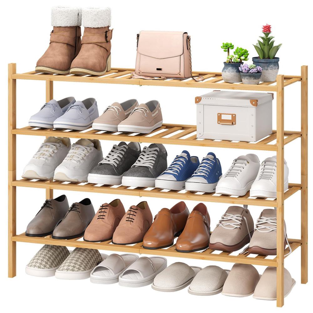 viewcare étagère à chaussures face avant, rangement organisé et élégant