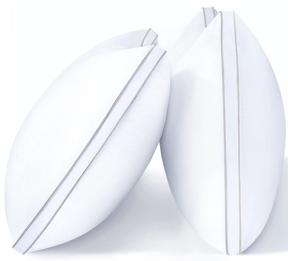 viewstar emballage front oreillers montrant taille King et présentation propre