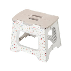 Vigar marchepied face avant montrant stabilité et design terrazzo
