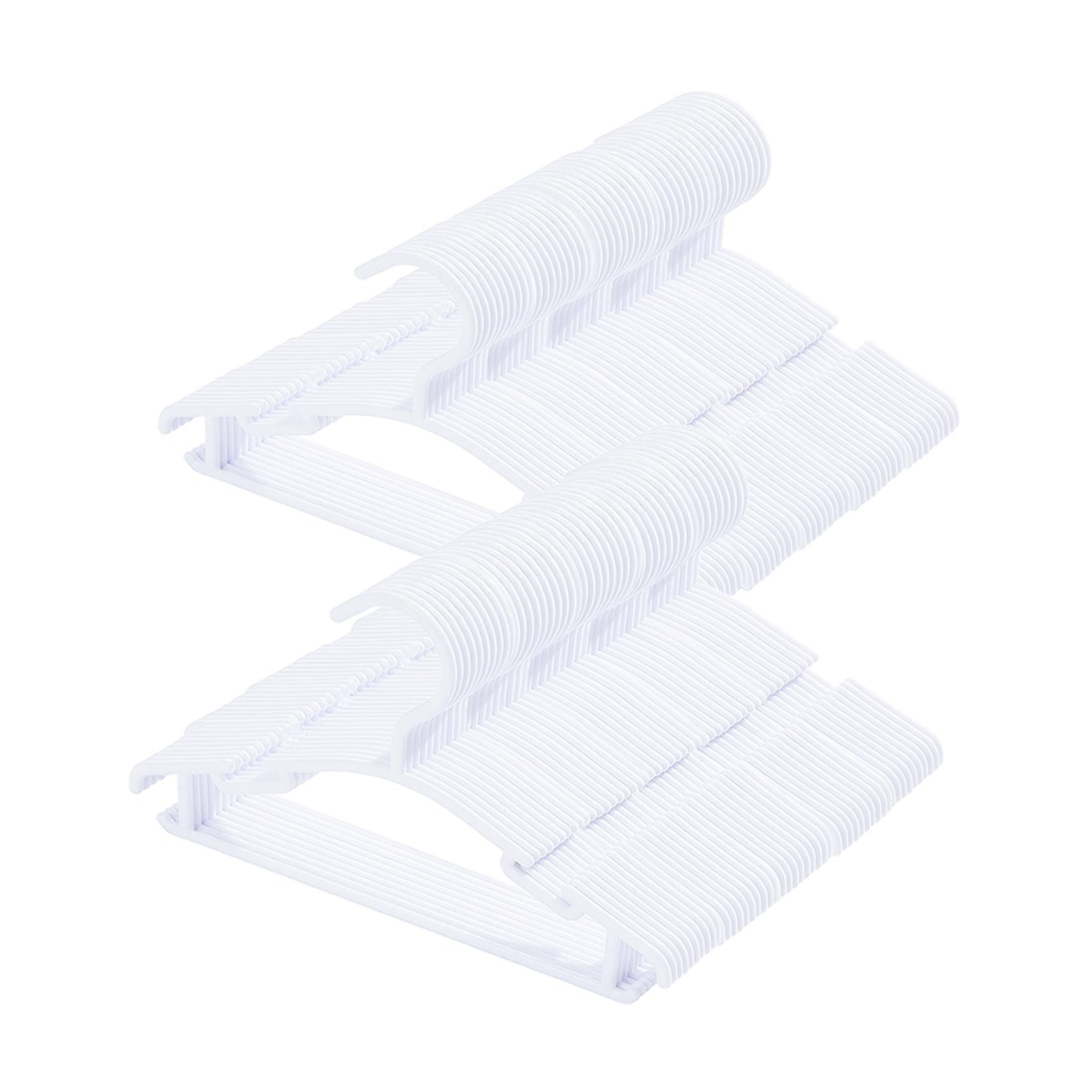 VIIBASE face avant du paquet de 100 cintres, solution rangement efficace