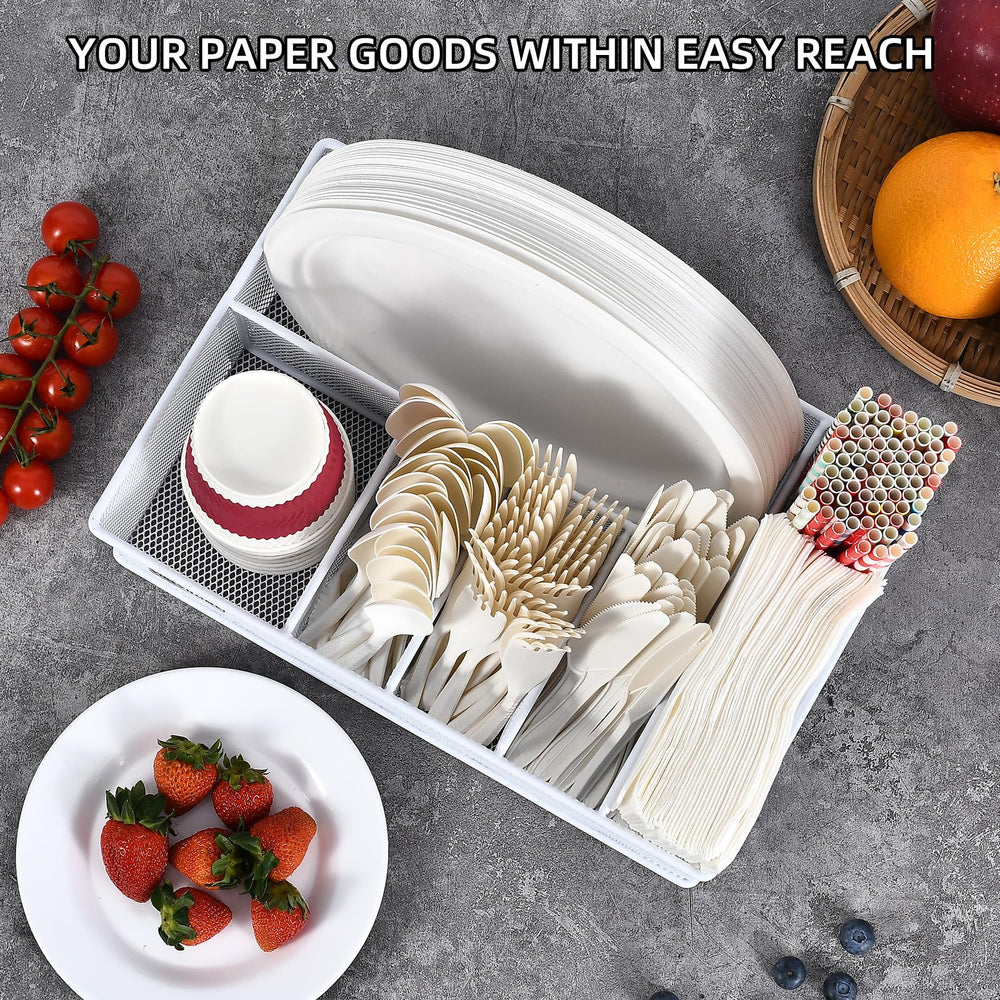 VIKEYHOME comparison taille assiette, s'adapte aux assiettes pleines