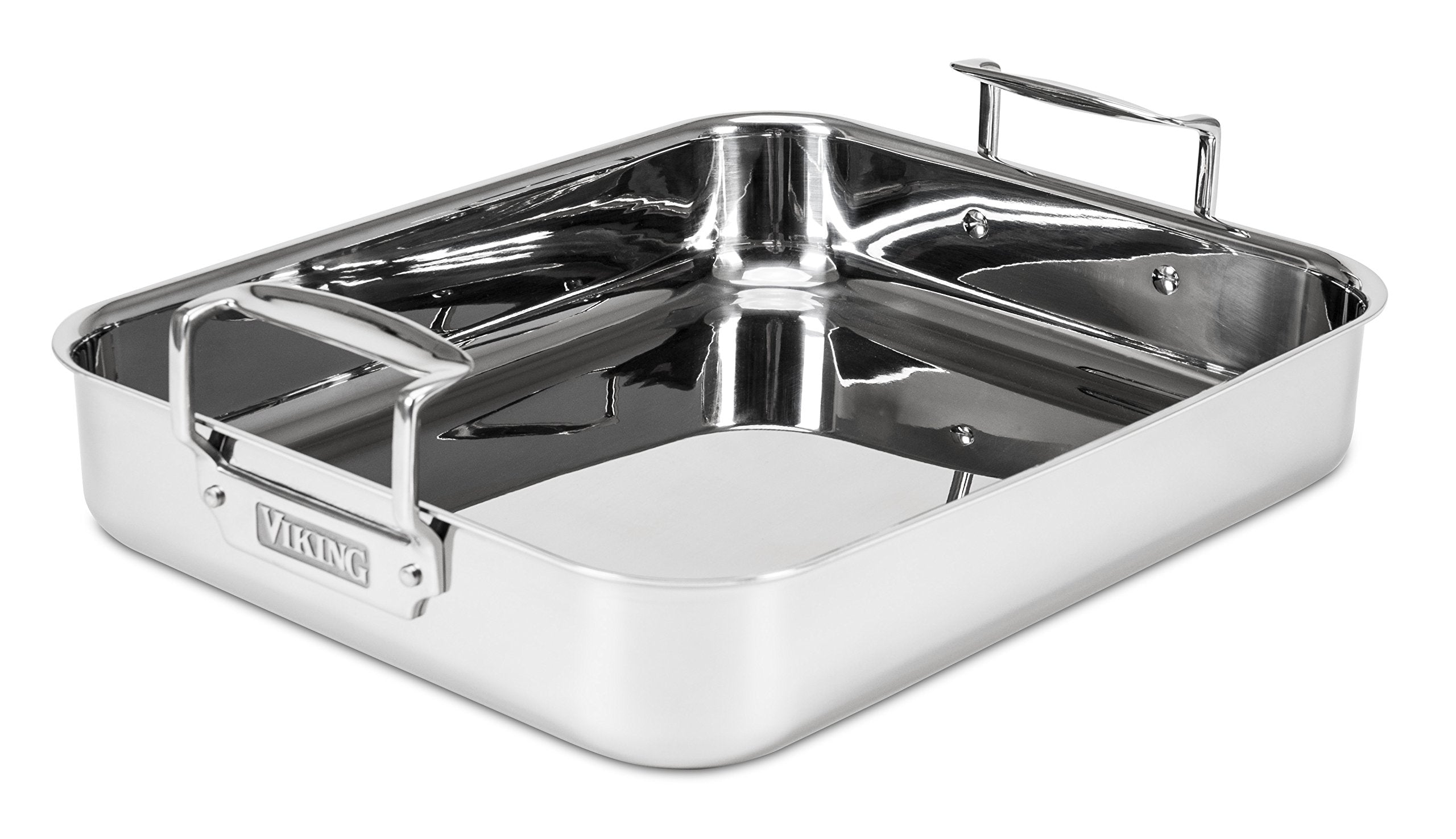Viking bords profonds retiennent jus pour sauces et facilités de service