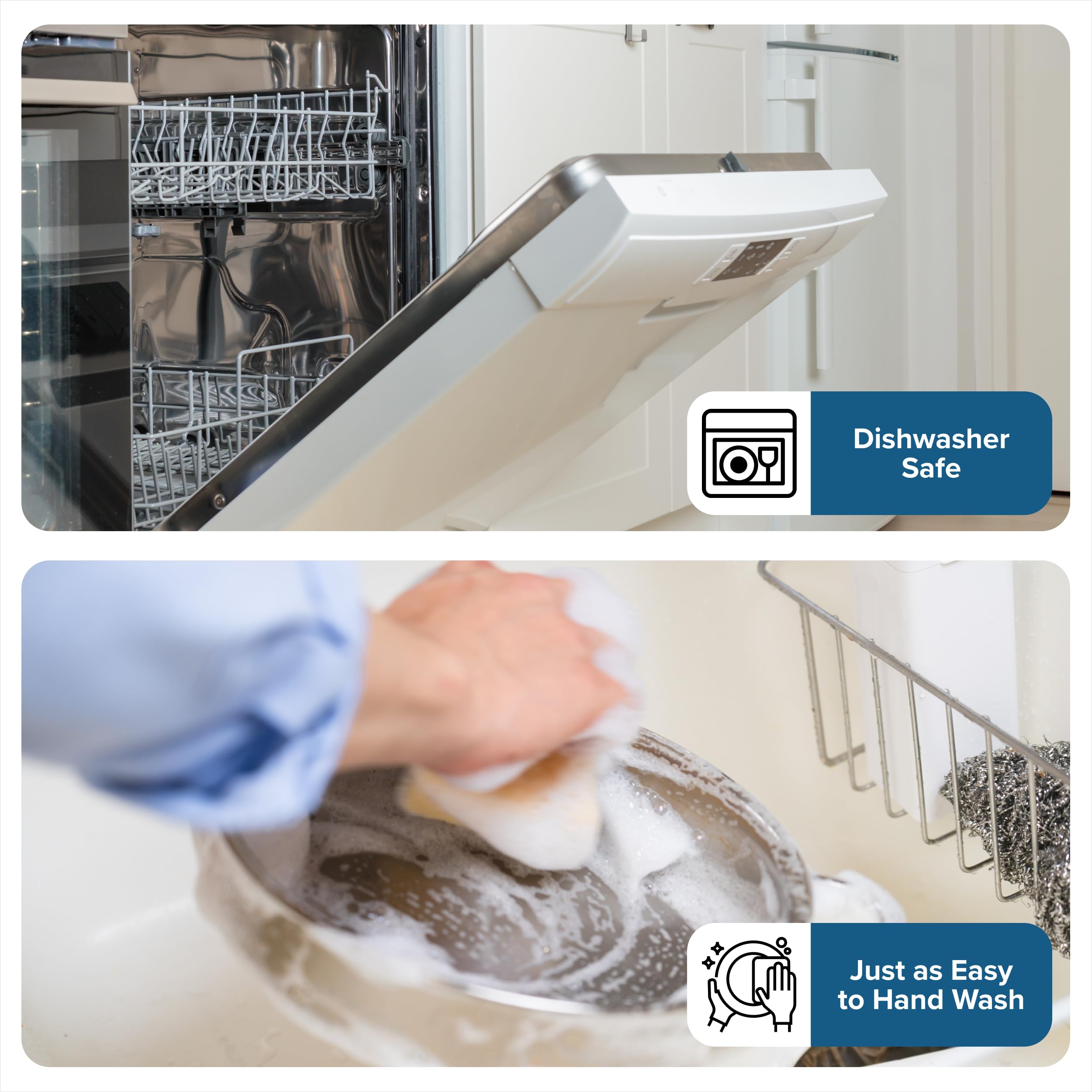 Viking plancha poignées acier inox rivetées offrant prise sûre et durabilité