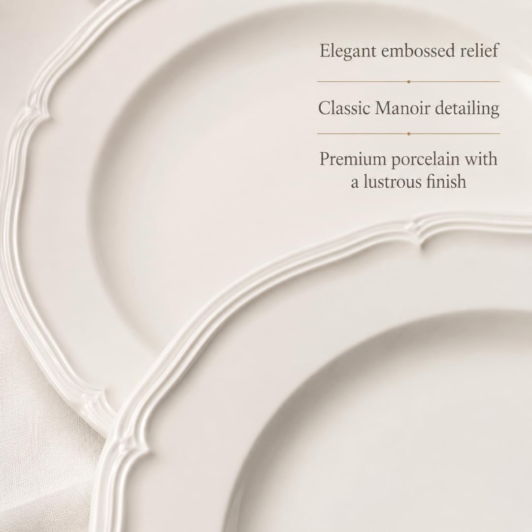 Villeroy & Boch assiette à salade présentée pour service raffiné et polyvalent