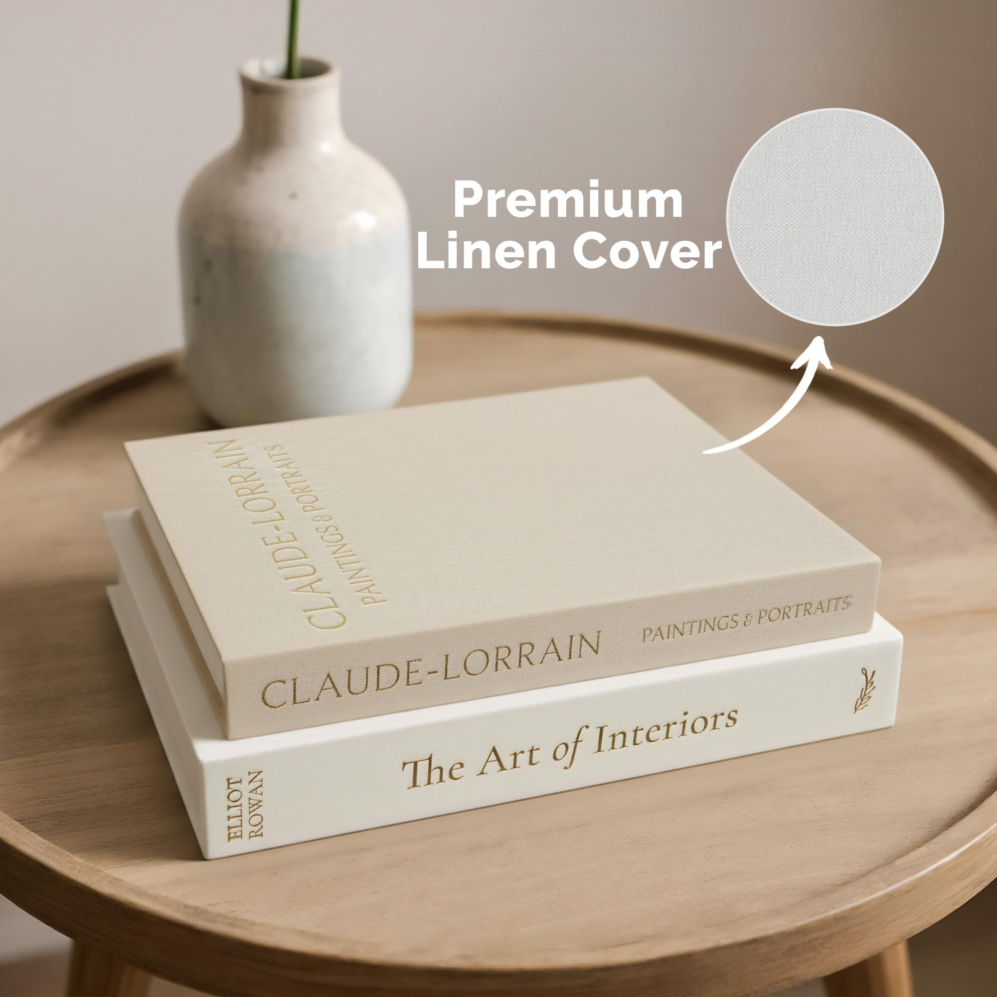 Vine Creations livres ouverts montrant intérieur creux, organise petits objets