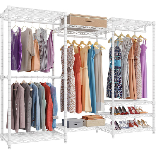 VIPEK V5 face avant blanc montrant capacité de rangement polyvalente