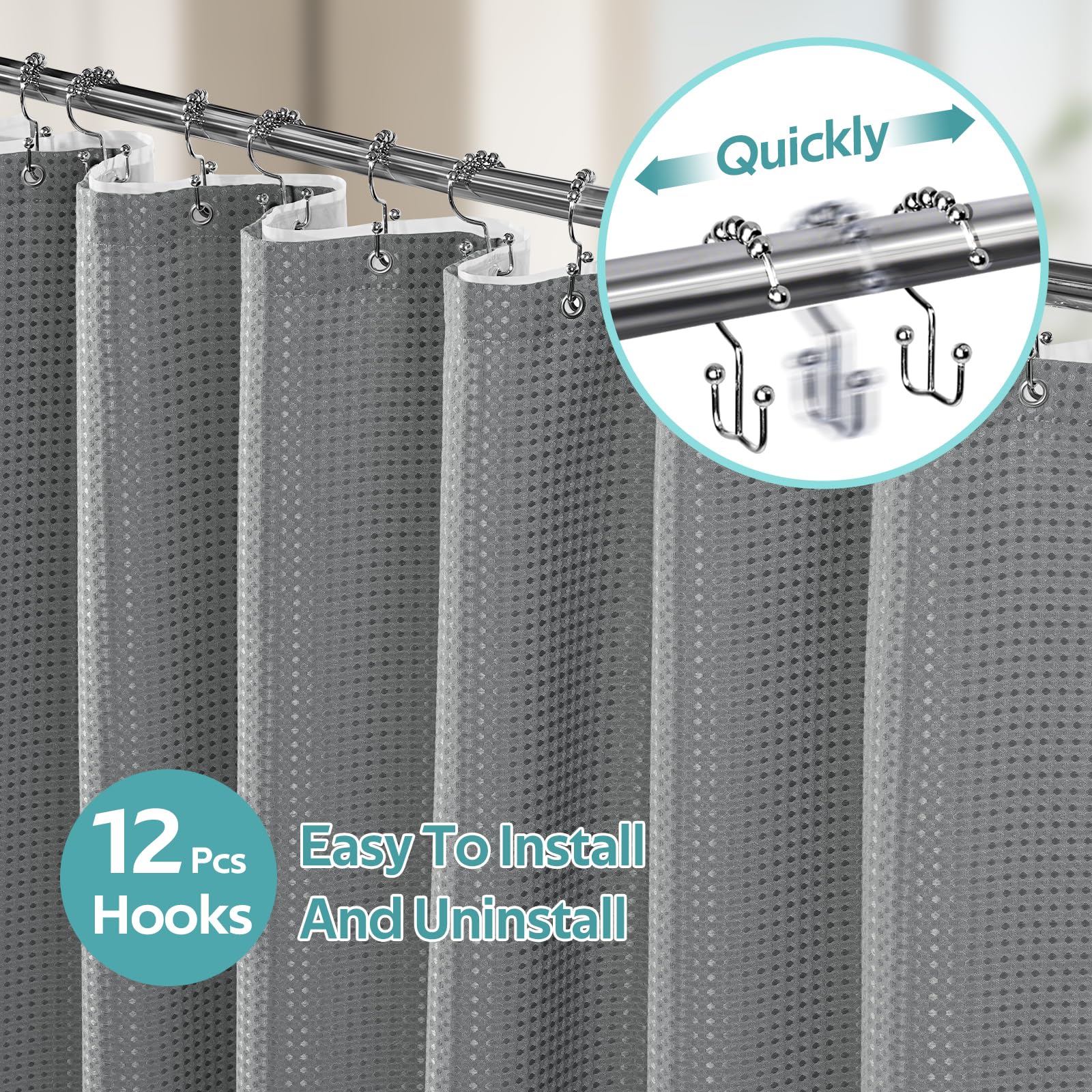 Vipfree gros plan tissage waffle montrant texture et qualité