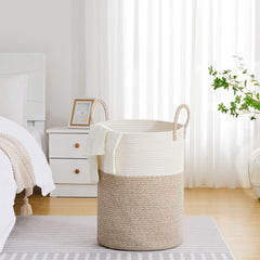 VIPOSCO panier plein à l'échelle illustrant capacité 100L et rangement familial