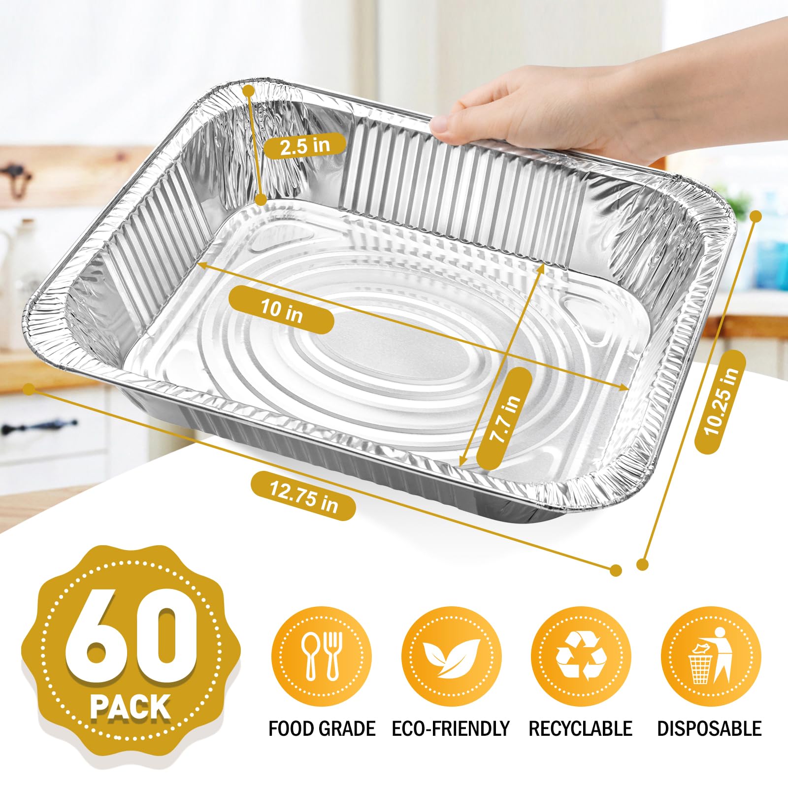 VISCOO barquette au four pour cuisson uniforme et sûre
