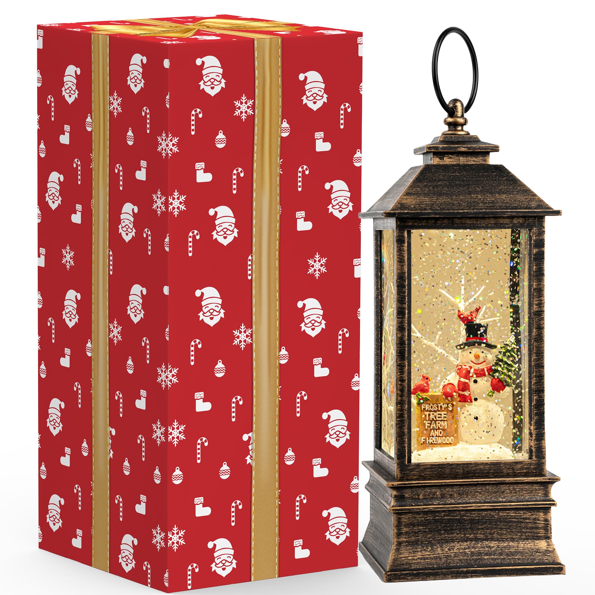 VISFLAIR mise en scène sur une table de salon pour décoration de Noël conviviale