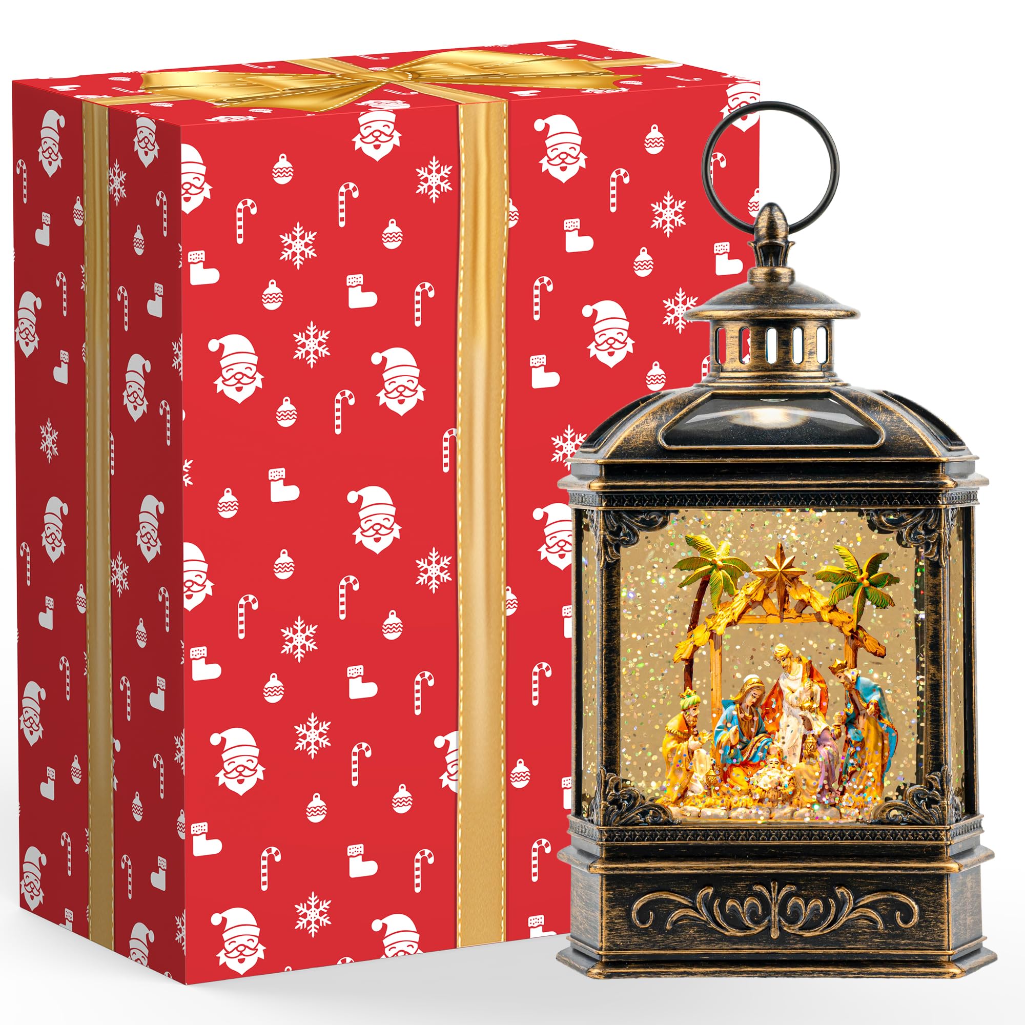VISFLAIR emballage cadeau prêt à offrir pour une décoration festive