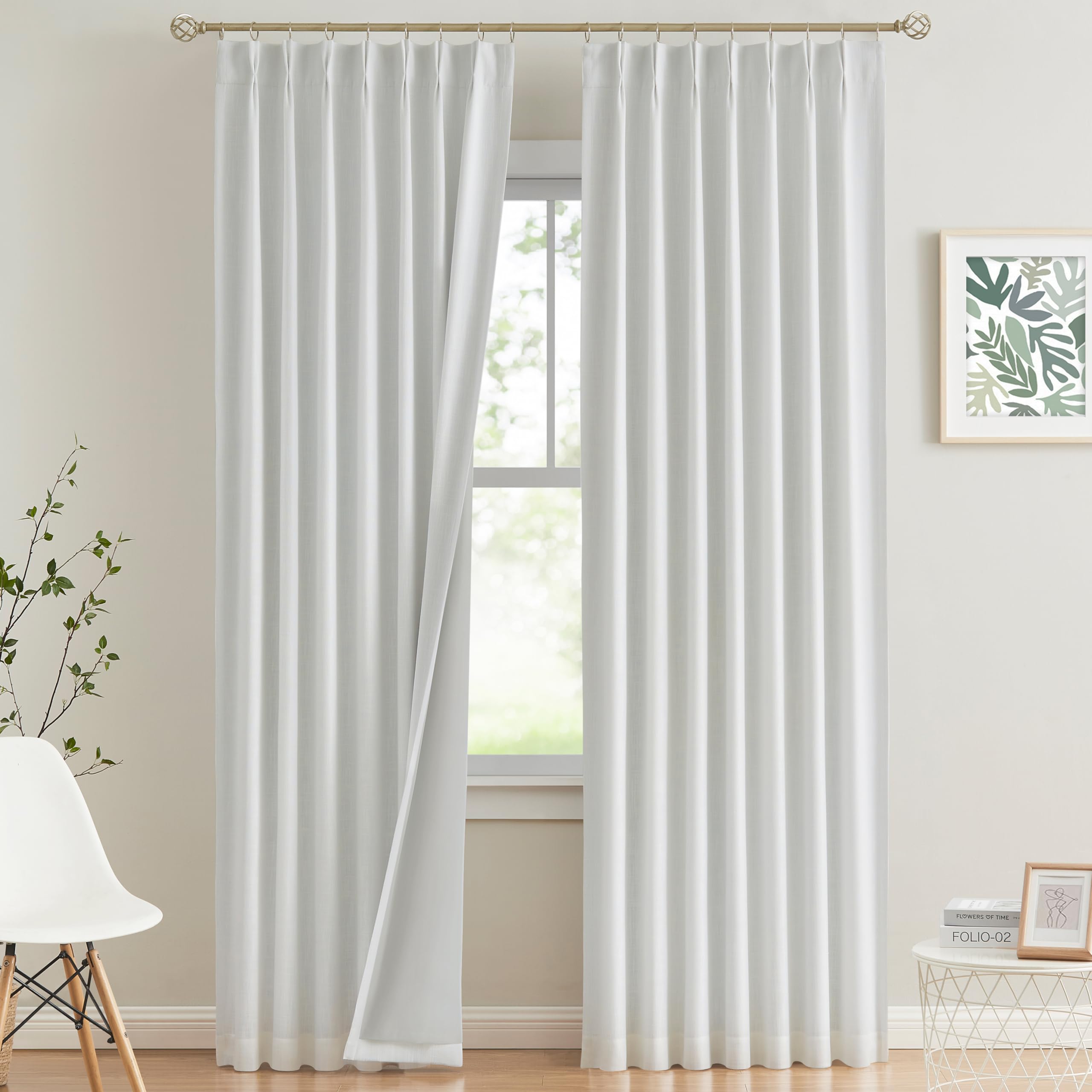 Vision Home face avant du panneau blanc montrant découpe et élégance