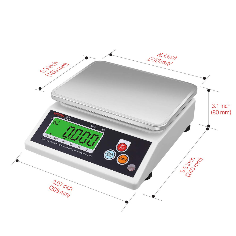 VisionTechShop VK-2D angle profile minceur pour rangement facile
