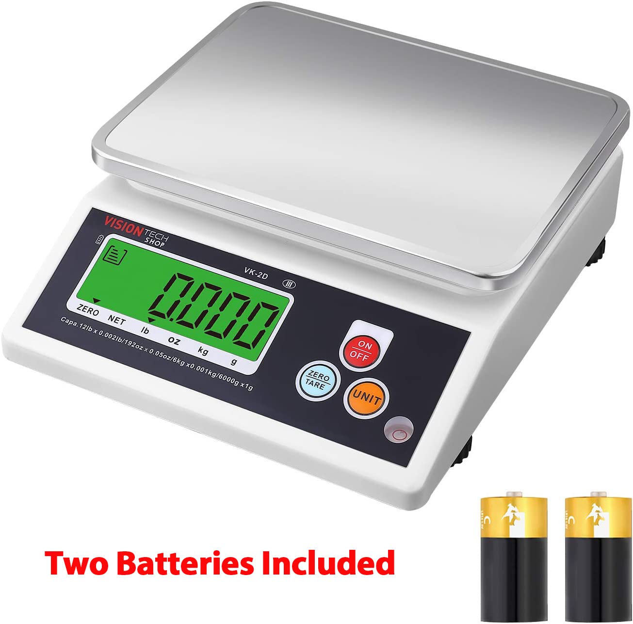 VisionTechShop VK-2D comparaison taille main pour évaluer encombrement