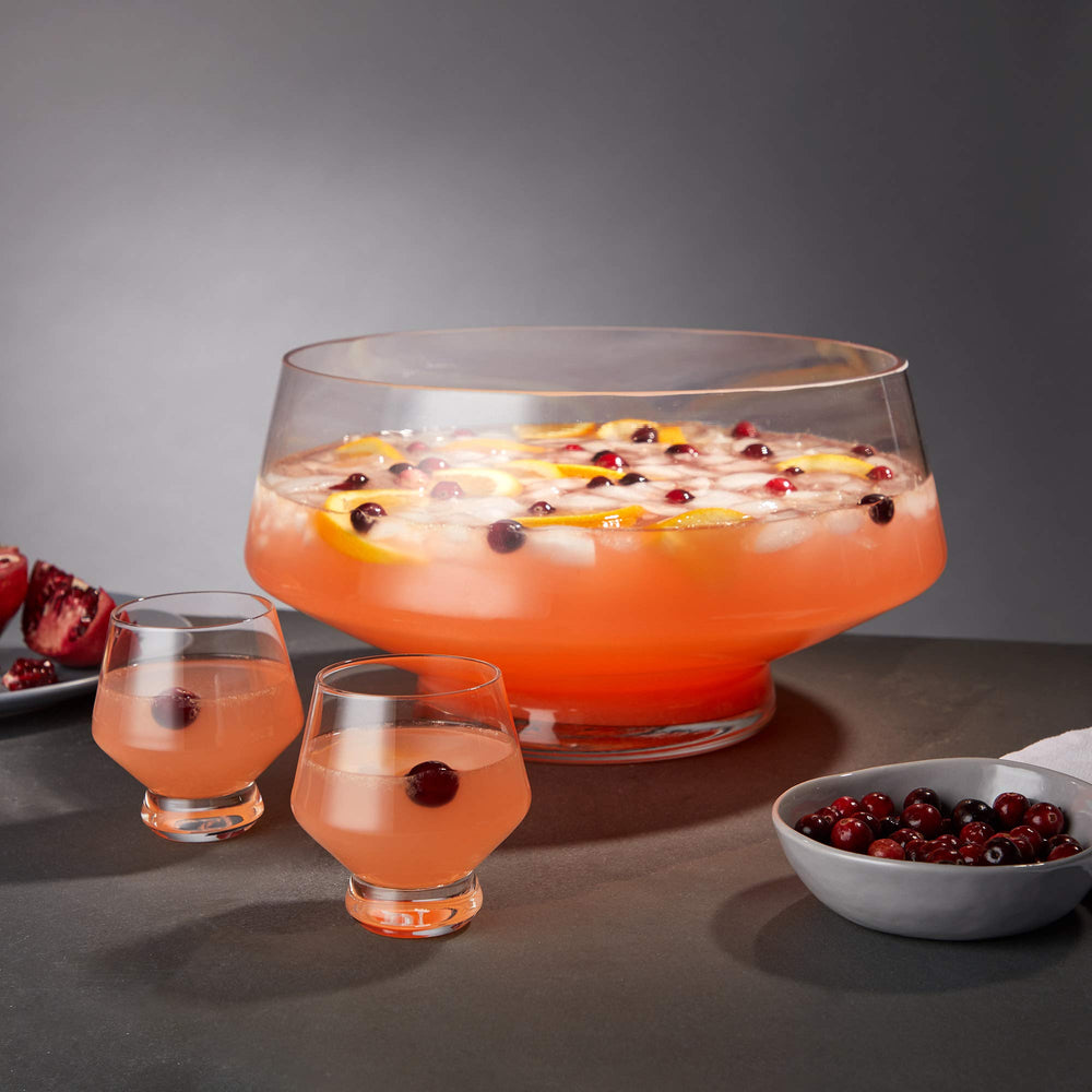 Viski bol en usage avec louche, facilite le service de cocktails