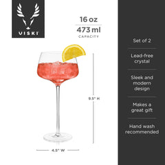 Viski verre de gauche rempli d’un spritz illustrant service festif