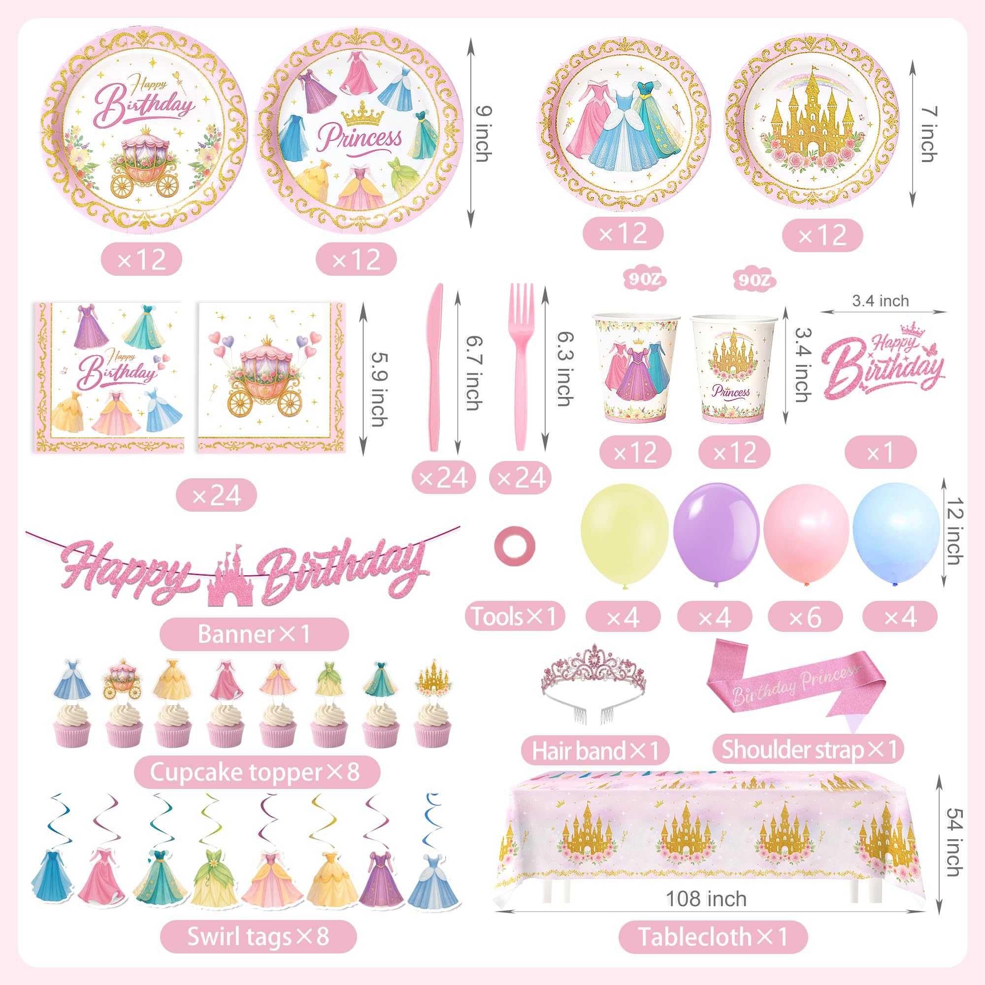 Vistico assortiment de ballons prêt à gonfler pour une ambiance festive rapide