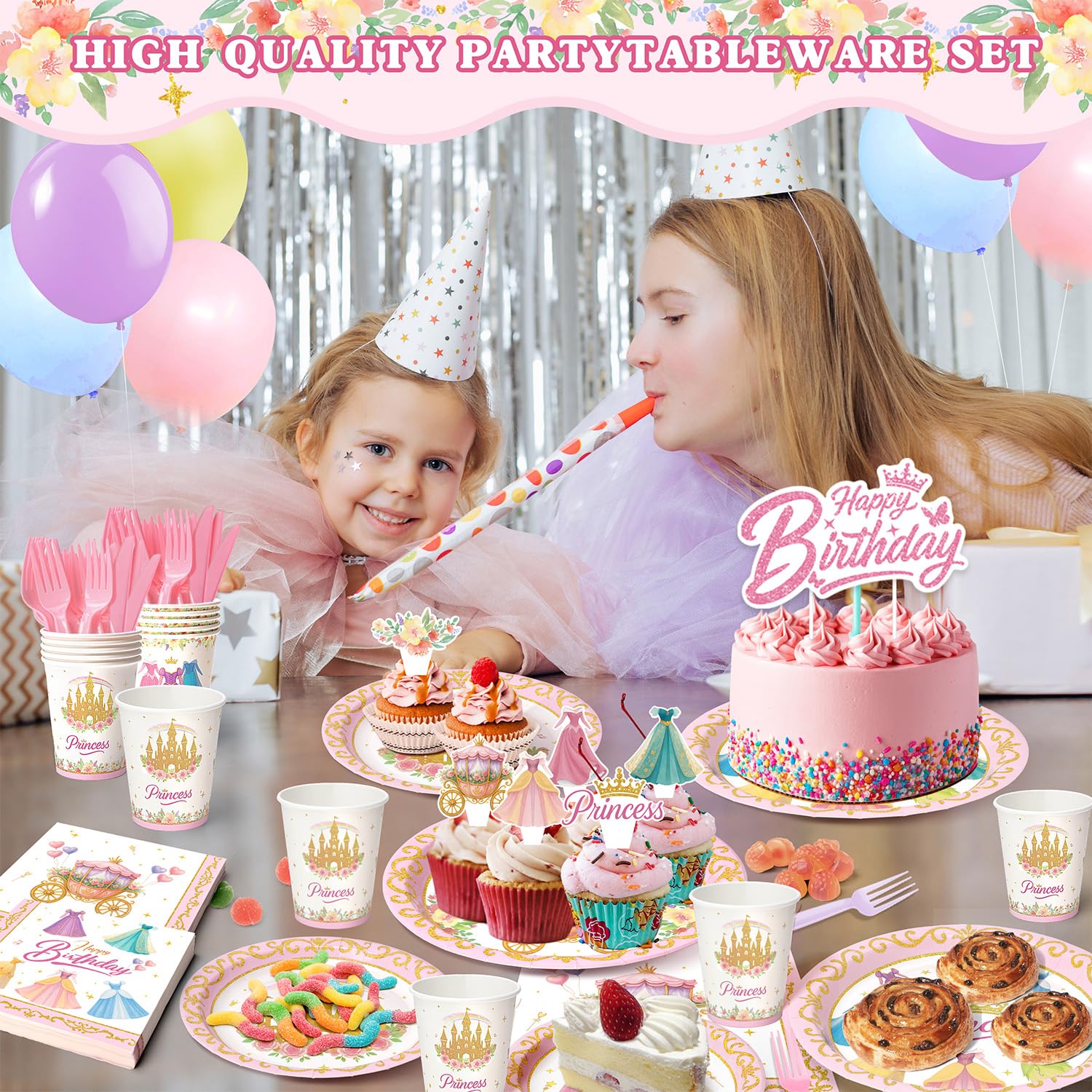 Vistico couronne et sash d’anniversaire pour photos souvenirs mémorables