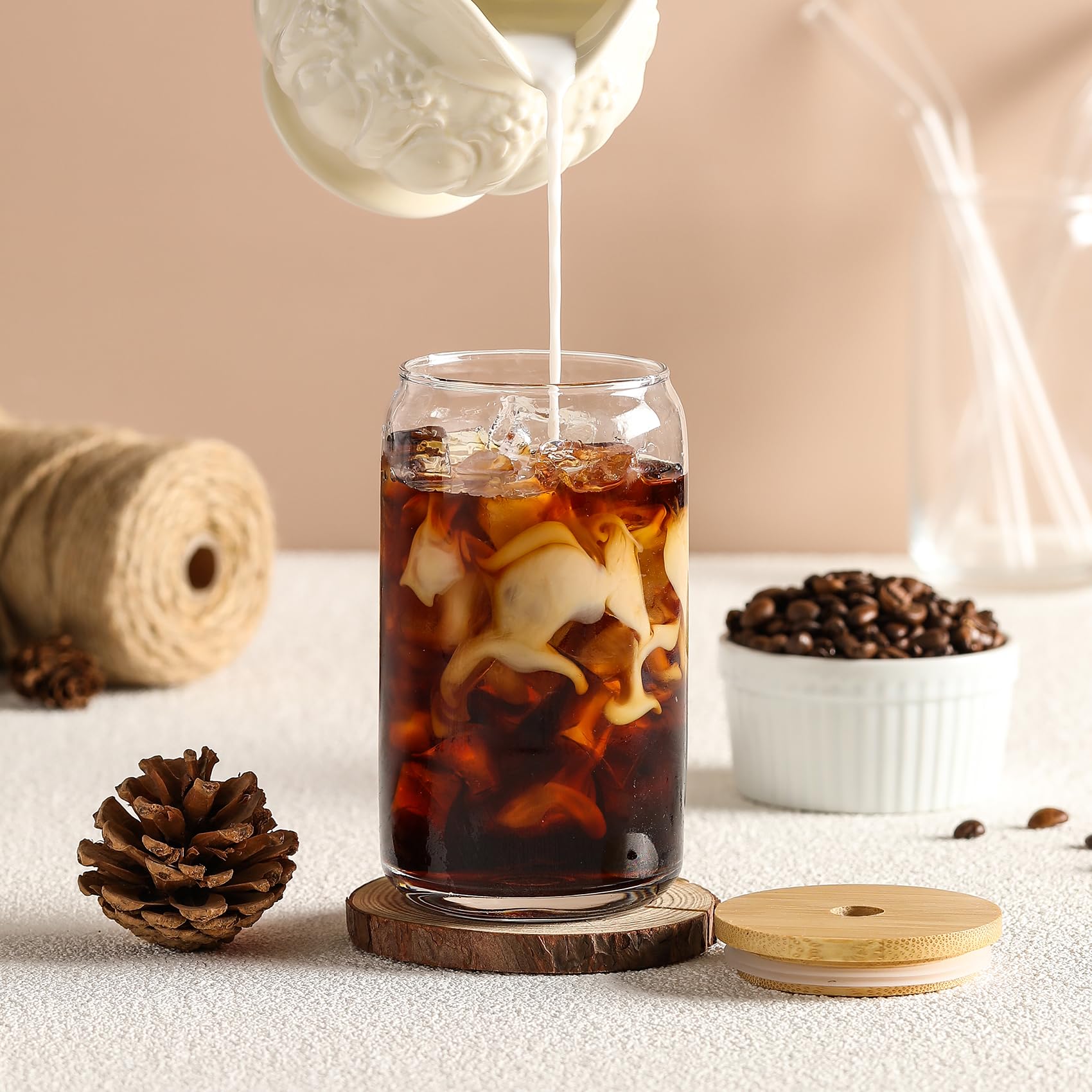 VITEVER verre en usage avec smoothie idéal pour présentation